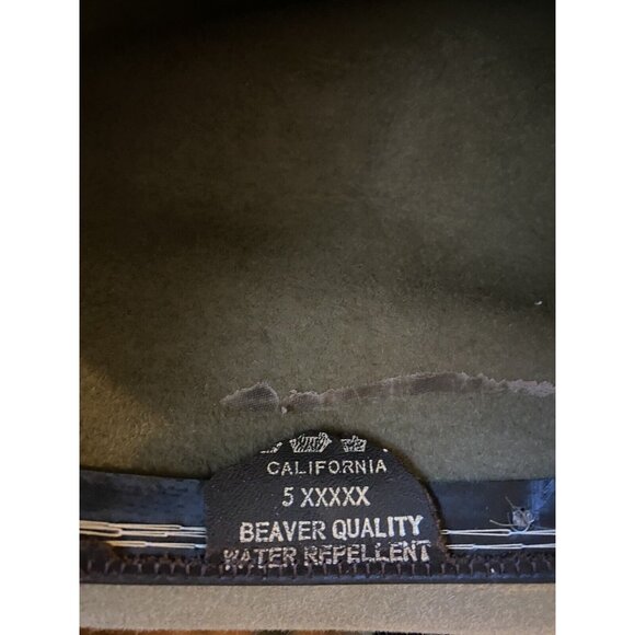 VTG CALIFORNIA 5XXXXX BEAVER QUALITY WATER REPELLENT COWBOY WESTERN SELF CONFORM - Picture 12 of 13